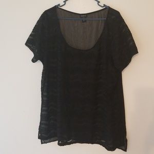 Torrid sheer detail top